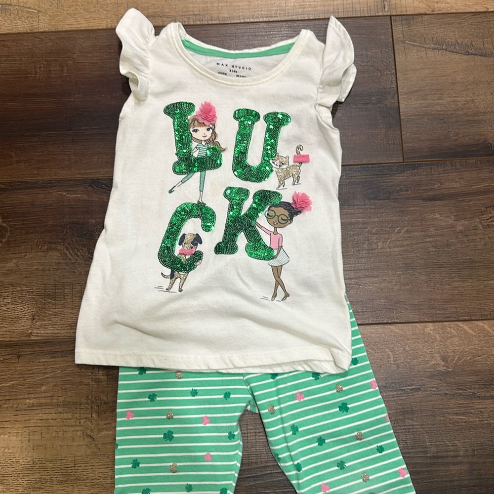 Max Studio St. Patrick's day matching set